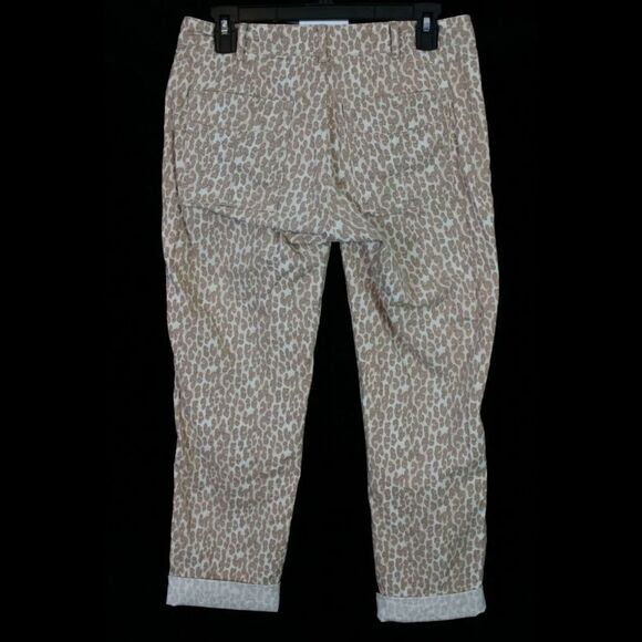 Anthropologie The Wanderer Cheetah Utility Pant WOMEN'S SIZE 27 TAN LEOPARD - Picture 3 of 9